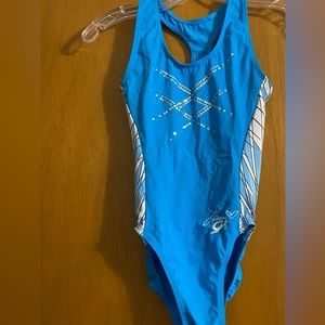 GK gymnastics leotard EUC